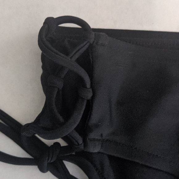ALL SAINTS LAZO BLACK BIKINI BOTTOM - Picture 2 of 4